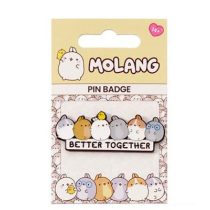 Pin Badge - Better Together - Molang-EMLPB0130