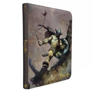 UP - Frank Frazetta - "Warrior with Ball and Chain" 9-Pocket Zippered Premium PRO-BINDER-16753