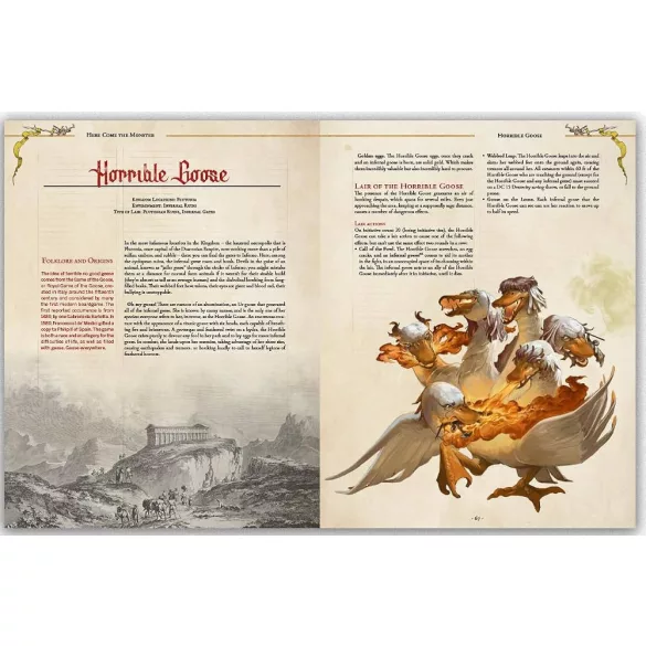 Brancalonia RPG: Spaghetti Fantasy Bestiary - angol nyelvű bestiárium