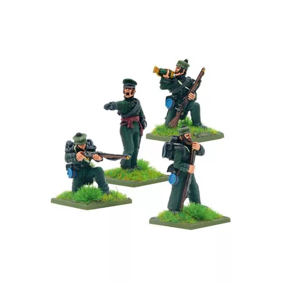 Black Powder - Crimean War British Rifle Brigade in Forage Caps Command - EN-303013852