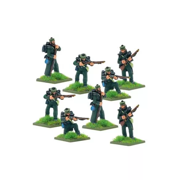 Black Powder - Crimean War British Rifle Brigade in Forage Caps - EN-303013826