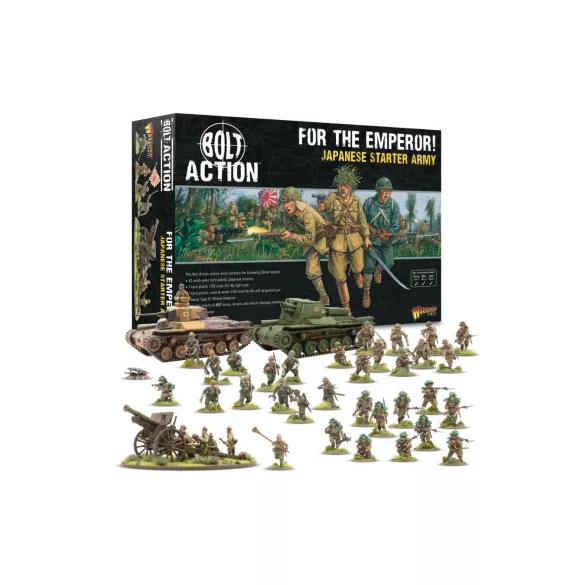 Bolt Action - For the Emperor! Japanese Starter Army - angol kiadás