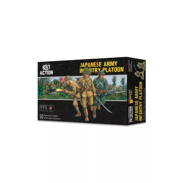 Bolt Action - Japanese Army Infantry Platoon miniatűra készlet - EN