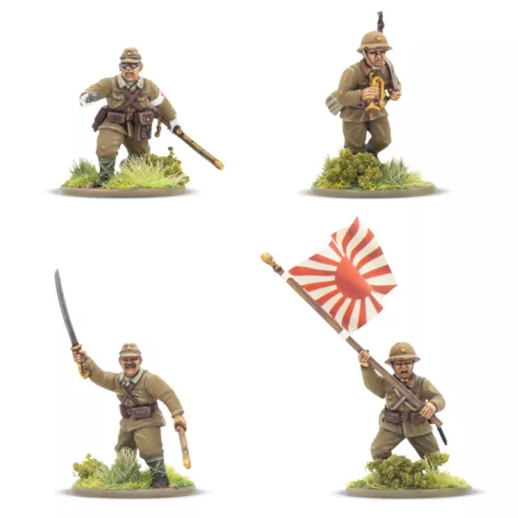 Bolt Action - Japanese Army Infantry Platoon miniatűra készlet - EN