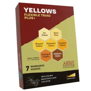 The Army Painter - Warpaints Fanatic: Flexible Triad PLUS+: Yellows-WP8090P