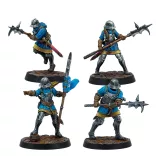 Warcrow Feudom Guisarmiers miniatűr - angol kiadás