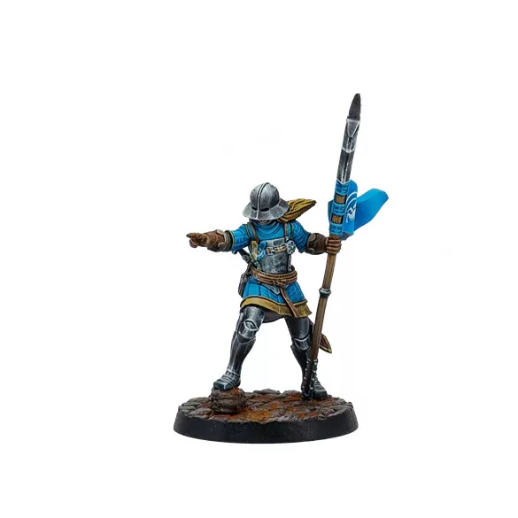 Warcrow Feudom Guisarmiers miniatűr - angol kiadás