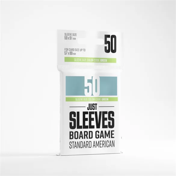 Gamegenic - Just Sleeves - Standard American (50)-GGX10020ML
