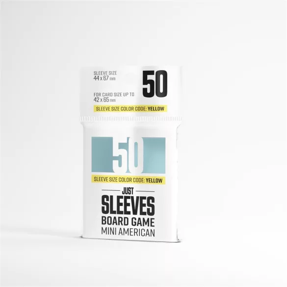 Gamegenic - Just Sleeves - Mini American (50)-GGX10021ML