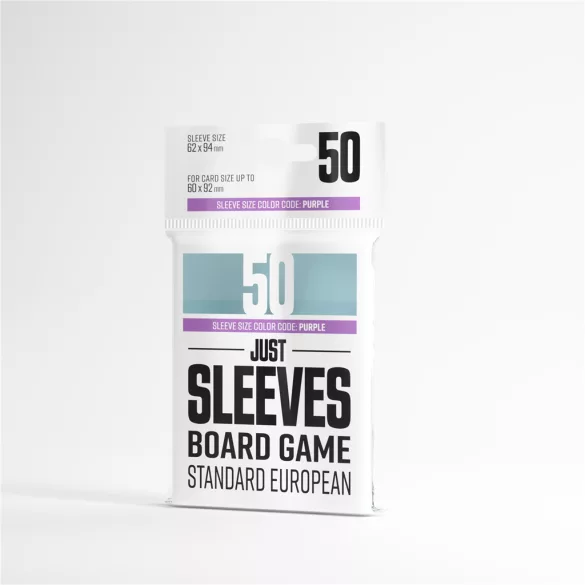 Gamegenic - Just Sleeves - Standard European (50)-GGX10022ML