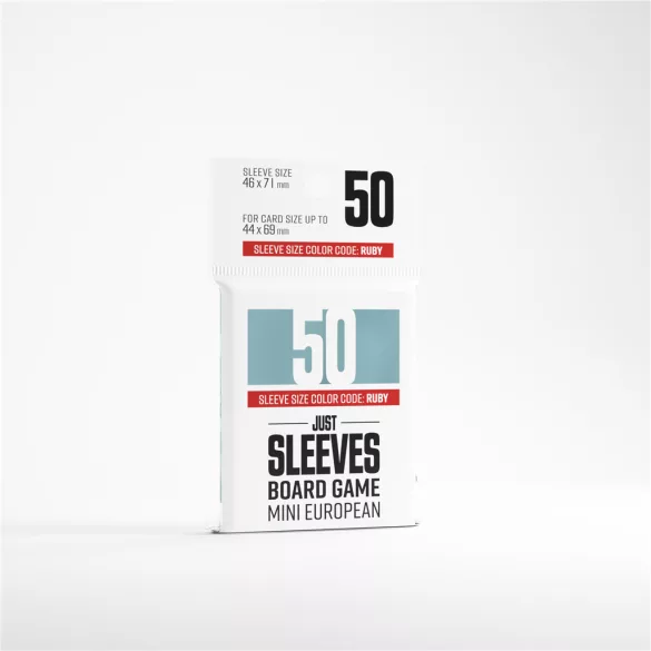 Gamegenic - Just Sleeves - Mini European (50)-GGX10023ML
