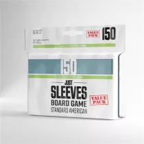 Gamegenic - Just Sleeves - Standard American Value Pack (150)-GGX10024ML