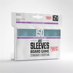 Gamegenic - Just Sleeves - Standard European Value Pack (150)-GGX10026ML