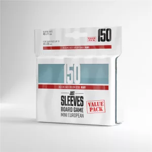 Gamegenic - Just Sleeves - Mini European Value Pack (150)-GGX10027ML