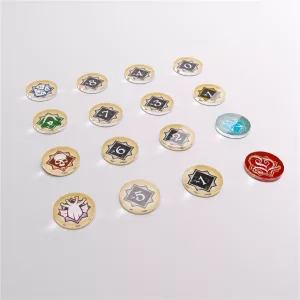 Arkham Horror: Chaos Tokens + Token Bag-GGS60178ML
