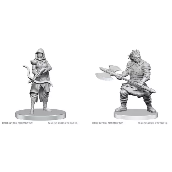 D&D Nolzur's Marvelous Miniatures: Assassin & Berserker-90809
