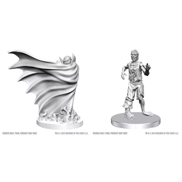 D&D Nolzur's Marvelous Miniatures: Classic Vampire & Classic Zombie-90813