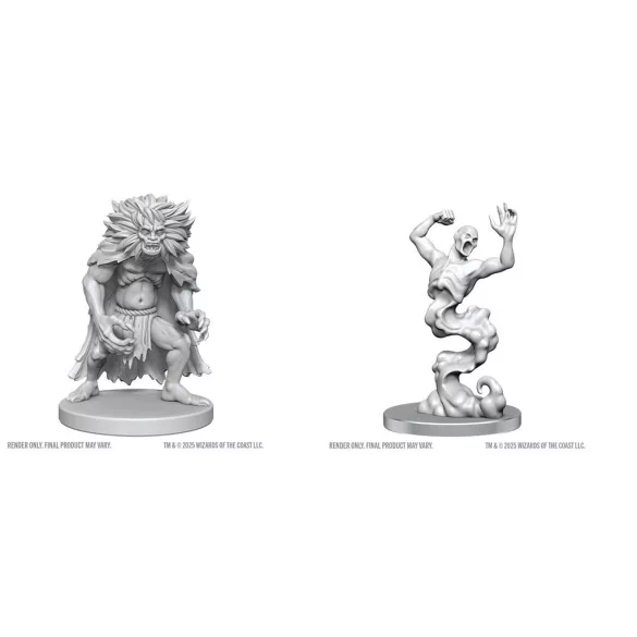 D&D Nolzur's Marvelous Miniatures: Classic Wight & Classic Wraith-90814