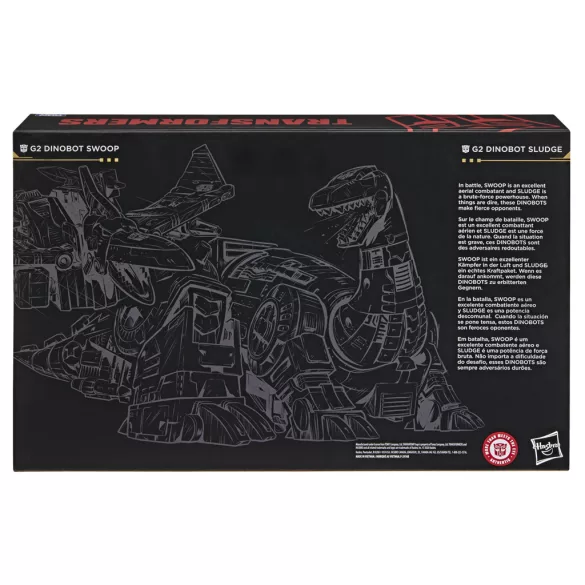 Transformers Age of the Primes G2 Dinobot Swoop and G2 Dinobot Sludge-G22645L0