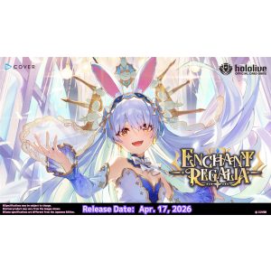 hololive OFFICIAL CARD GAME Enchant Regalia Booster Display (12 Packs) - EN-hOCG-hBP05e