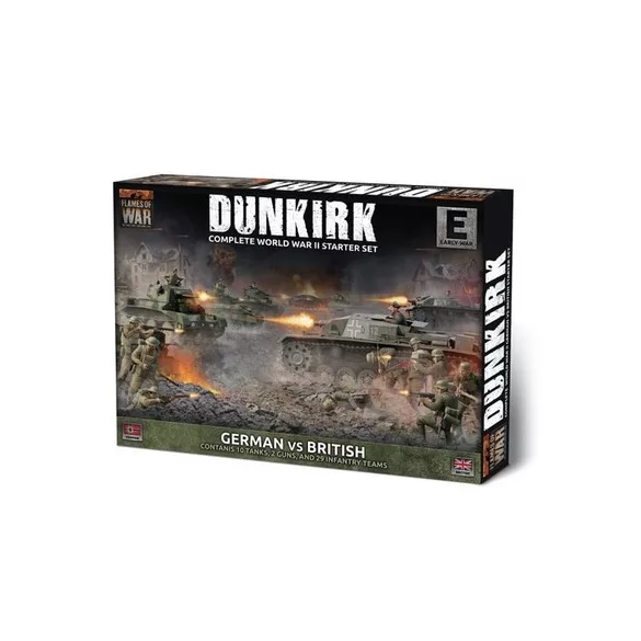 Dunkirk - British vs German Starter Set műanyag miniatűra kezdőkészlet