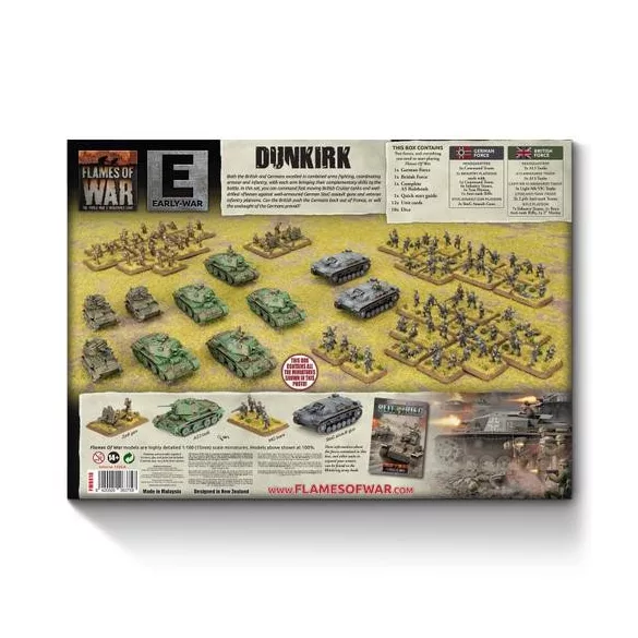 Dunkirk - British vs German Starter Set műanyag miniatűra kezdőkészlet