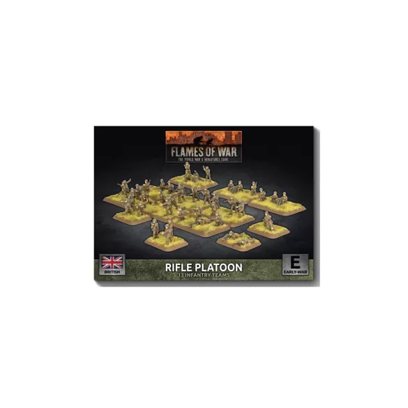 BEF Rifle Platoon (Plastic) műanyag miniatűra egység