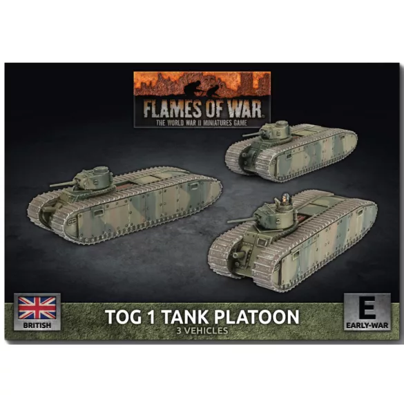TOG I Tank Platoon (x3) miniatűr szett