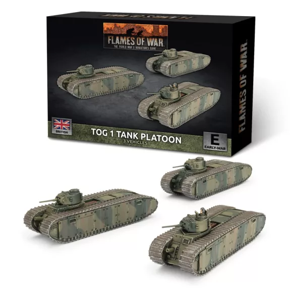TOG I Tank Platoon (x3) miniatűr szett