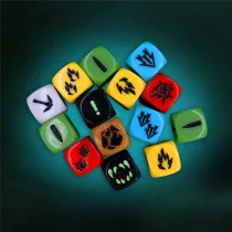 Deep Rock Galactic: 14x Extra Dice (engraved)-MPUDRG300188