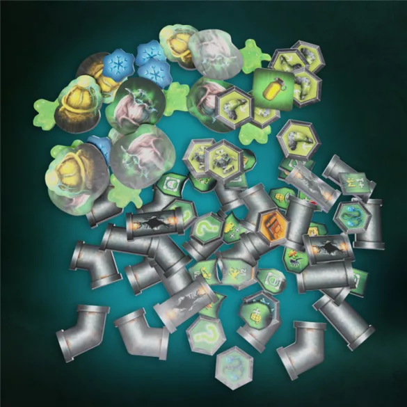 Deep Rock Galactic: Plastic Tokens (Biome & Space Rig)-MPUDRG300508
