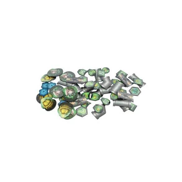 Deep Rock Galactic: Plastic Tokens (Biome & Space Rig) társasjáték kiegészítő