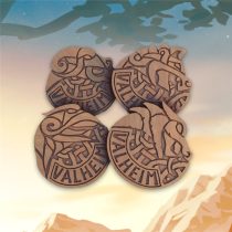 Valheim: Wooden Beer Coasters-MPUVAL300980