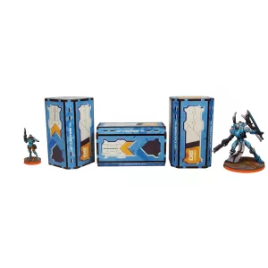 District 5 Containers (3) PREPAINTED (blue)-H00102