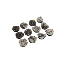 Urban Fight Bases, Round 25mm (5)-B03421