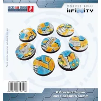 Precinct Sigma Base Topper Round 40mm (8)-H05122