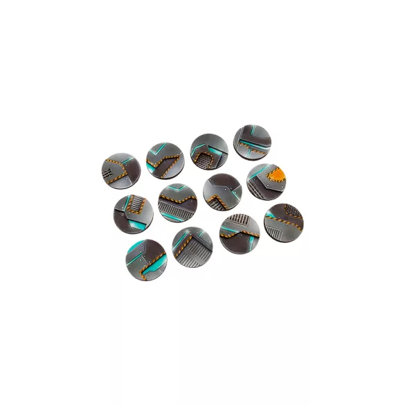 Daedalus Gate Base Topper Round 25mm (12)-H05421