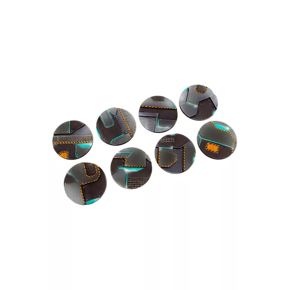 Daedalus Gate Base Topper Round 40mm (8)-H05422