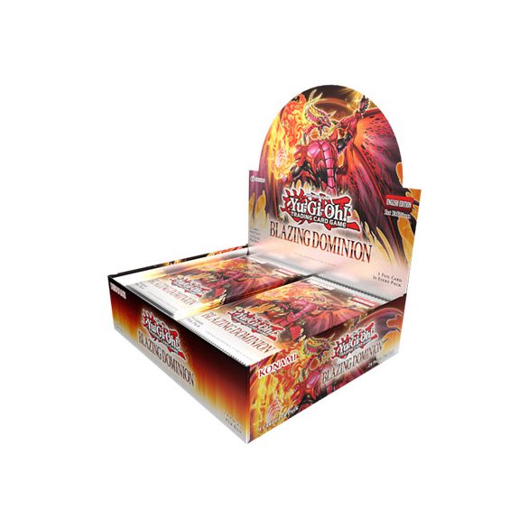 YGO - Blazing Dominion Booster Display (24 Packs) - EN-YGO-BLDO-EN