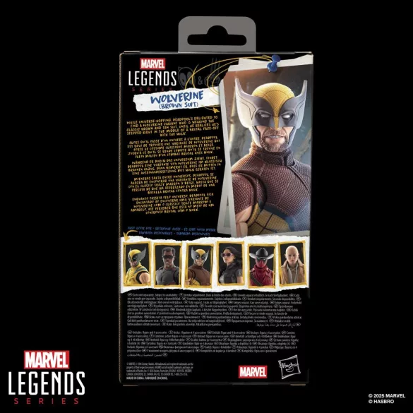 Marvel Legends Series Wolverine (Brown Suit)-G23665X0