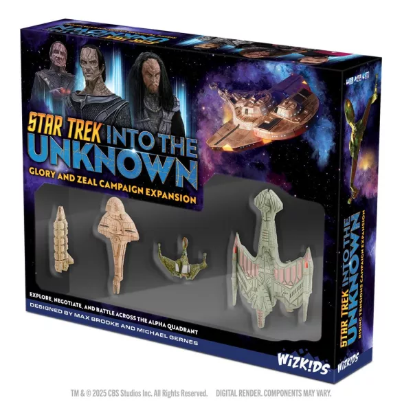 Star Trek: Into the Unknown - Glory and Zeal Expansion - EN-89855