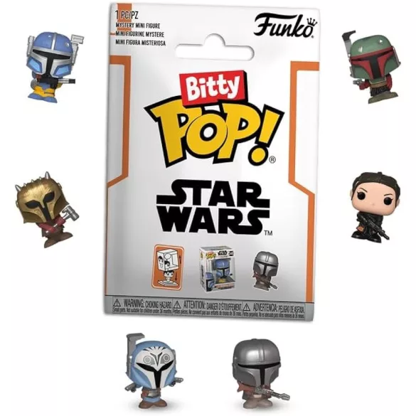 Funko Bitty POP Mandalorian S1 CDU 12 gyűjthető mini figura