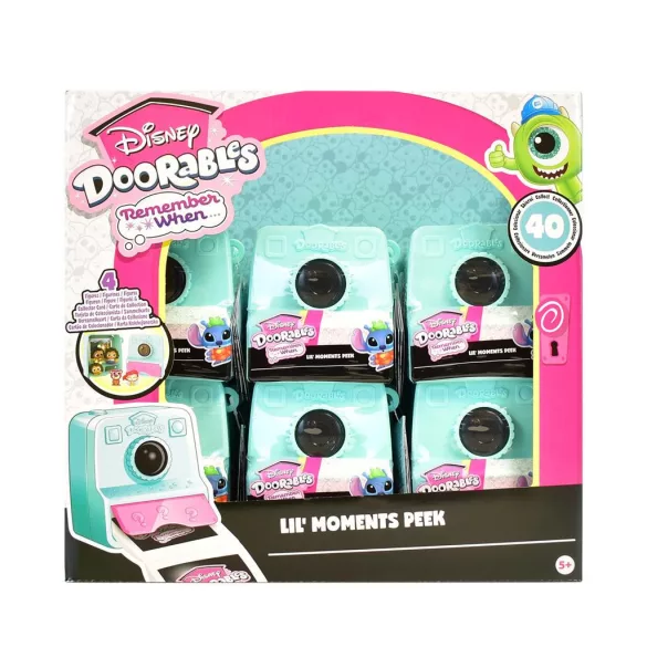 Disney Doorables Remember When Lil Moments Peek CDU 12 Disney gyűjthető relikvia