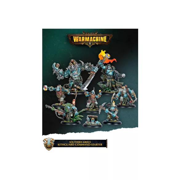 Warmachine: Southern Kriels Kithguard Command Starter - EN-SFIK-SKR387