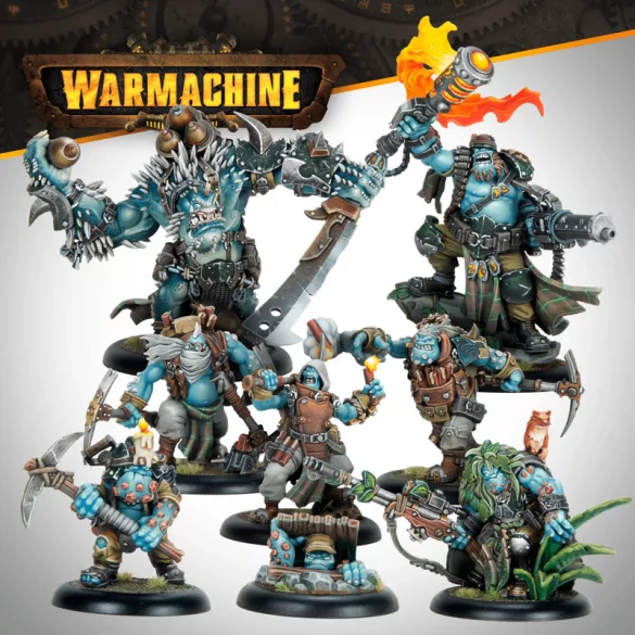 Warmachine: Southern Kriels Kithguard Command Starter - angol kiadás