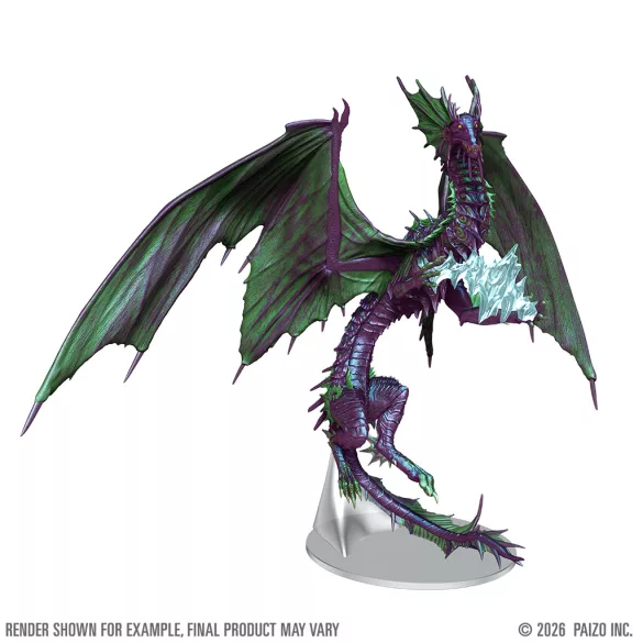Pathfinder Battles: Adult Mirage Dragon Boxed Miniature - EN-97601
