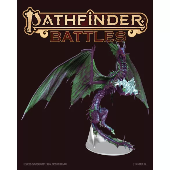 Pathfinder Battles: Adult Mirage Dragon Boxed Miniature - angol kiadás