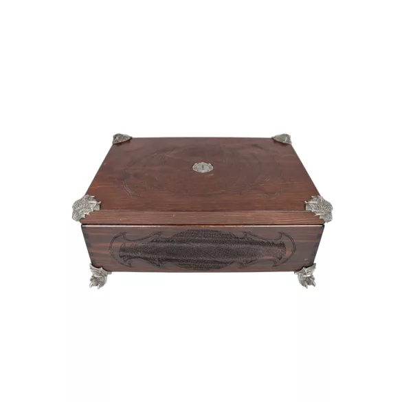 Kraken Wargames - Dark Dragon Wooden Chest-KWG-DSAH-003