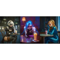 Kraken Wargames - Gamer Mousepad 90x40cm - Milkshakes-AF-GMP-369