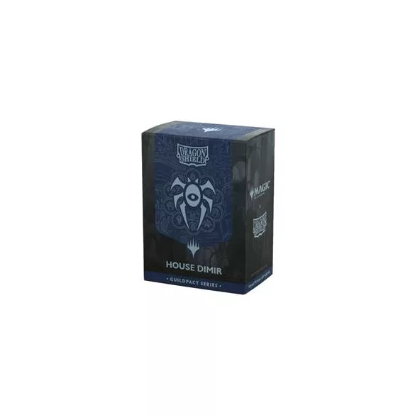 Dragon Shield Standard size License Sleeves - Magic: The Gathering House Dimir (100 Sleeves)-AT-16509